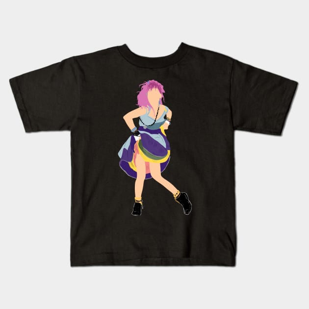 Cyndi Lauper Kids T-Shirt by RevArt